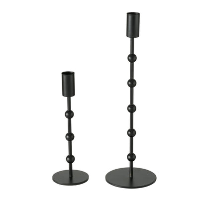 Boltze home chandelier métal noir 2 pcs. h20-30cm