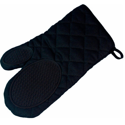 Gant de cuisine Wicotex avec grip en silicone noir