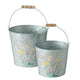 Boltze home seau floriana set a 2pcs h15 20cm