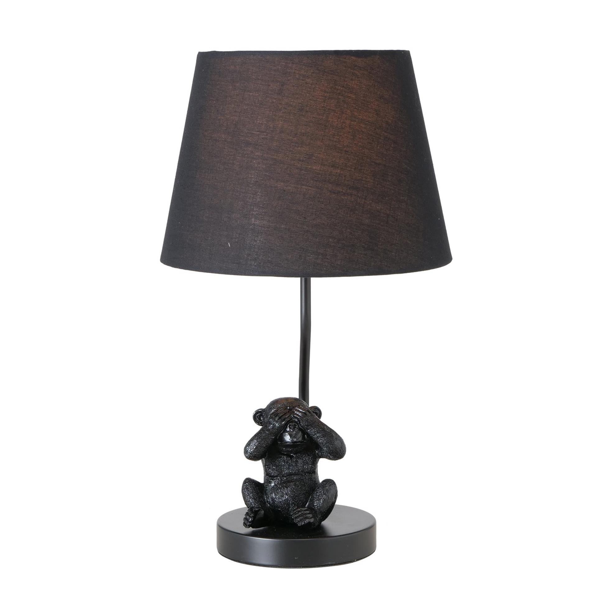 Boltze home lampe de table gnu ø25x45cm polyrésine