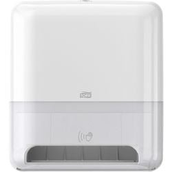 Distributeur de serviettes Tork matic avec capteur d'intuition blanc
