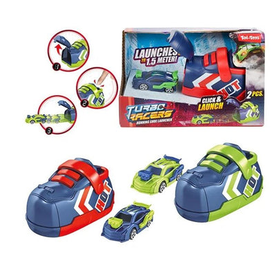 Toi-Toys Turbo Racers Rally Car avec Shoe Shielder