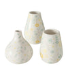 Boltze home vase linga ø8xh14 blanc