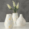 Boltze home vase linga ø8xh14 blanc