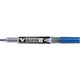 Marqueur pour tableau blanc pilote v-board master bleu