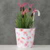 Boltze home pot de fleur suspendu rosella ø13xh24cm