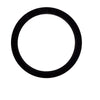 Entretoise de pédalier Elvedes 30 x 24 x 1.0 mm - plastique (20 pièces)