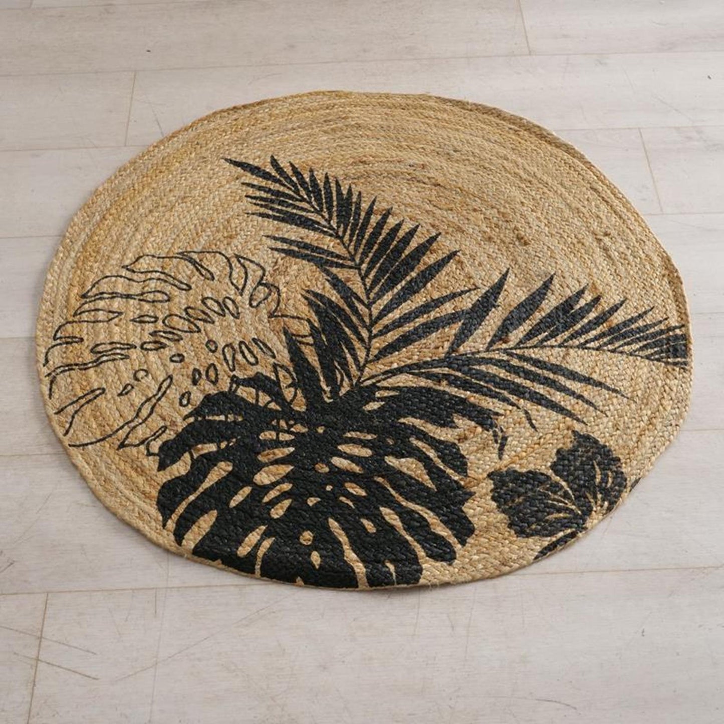 Boltze tapis de maison botanique ø92cm