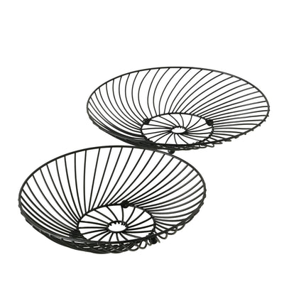 Boltze home bol tabea métal lot de 2 pcs ø25 28cm