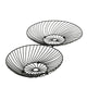 Boltze home bol tabea métal lot de 2 pcs ø25 28cm