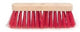 Balai de rue en nylon 300mm (rouge)
