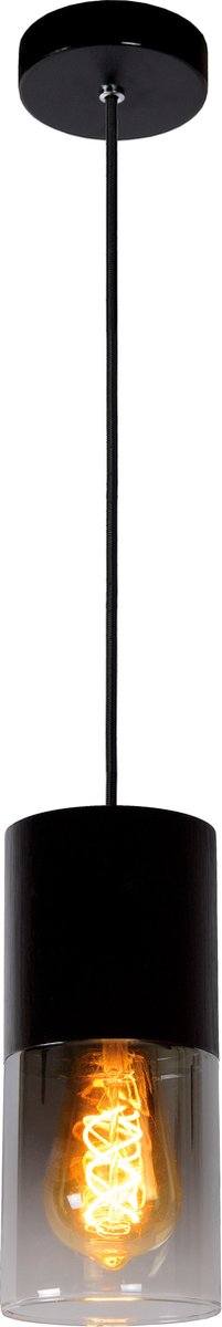Lucide zino - suspension - ø 10 cm - 1xe27 - fumé