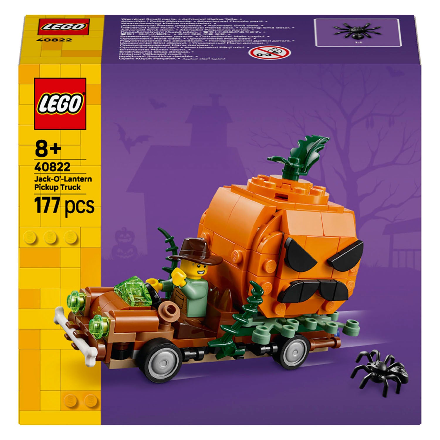 Lego Halloween 40822 - camion citrouille effrayant