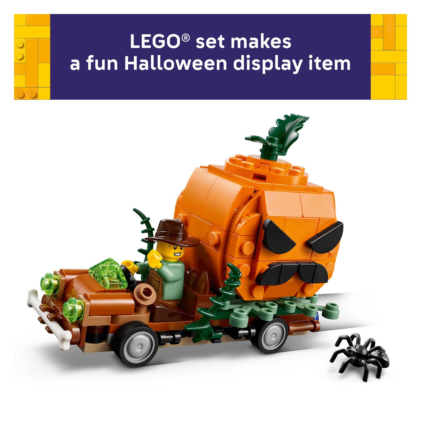 Lego Halloween 40822 - camion citrouille effrayant