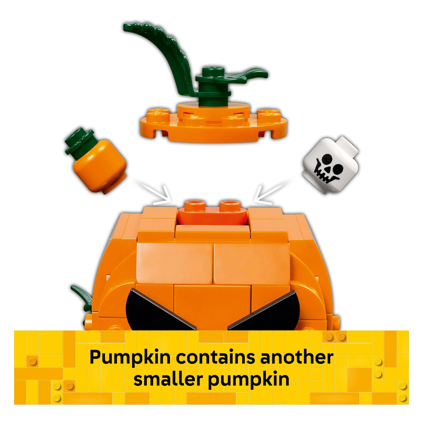 Lego Halloween 40822 - camion citrouille effrayant
