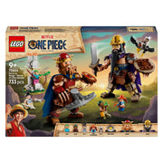 Lego une pièce Dorry contre Brogy-géants de petits jouets pirates pour enfants 75644 - afbeelding 2
