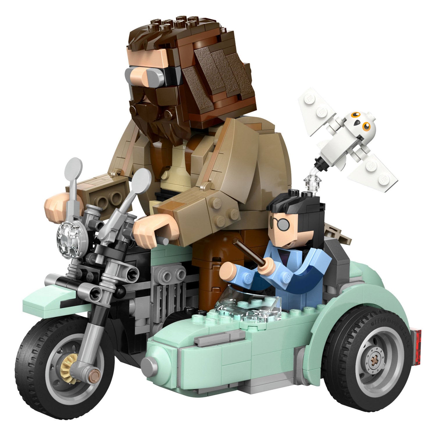 Lego 76443 Harry Potter Hagrid et Harry's Ride sur la moto
