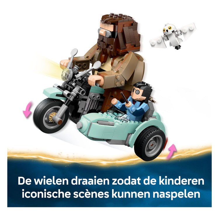 Lego 76443 Harry Potter Hagrid et Harry's Ride sur la moto
