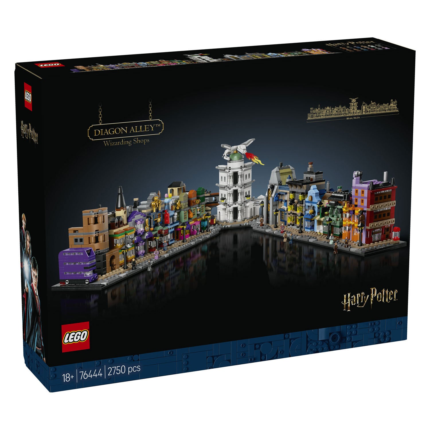 LEGO 76444 Harry Potter de Wegisweg Magic Stores