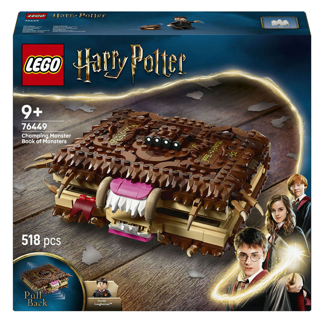 Lego 76449 Harry Potter le livre du monstre monstrueux