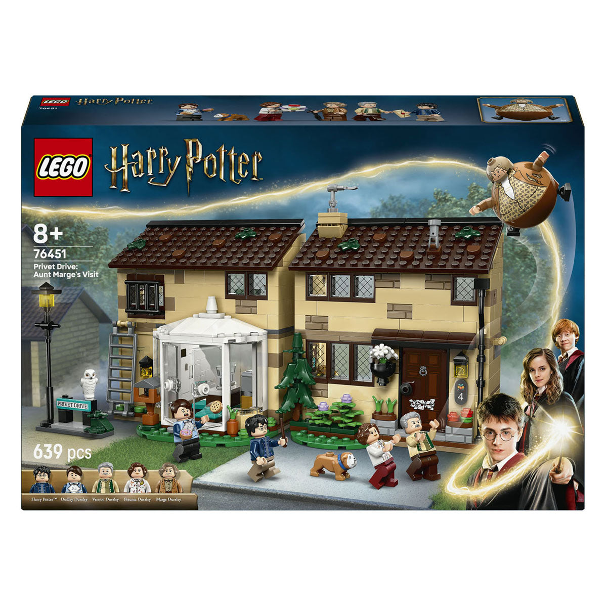 Lego Harry Potter 76451 Visite de Ligusterlaan de tante Margot