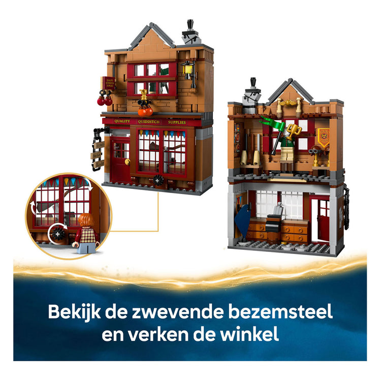 LEGO 76452 Harry Potter Zwik Bandage Zwerkbalpaleis et glacier