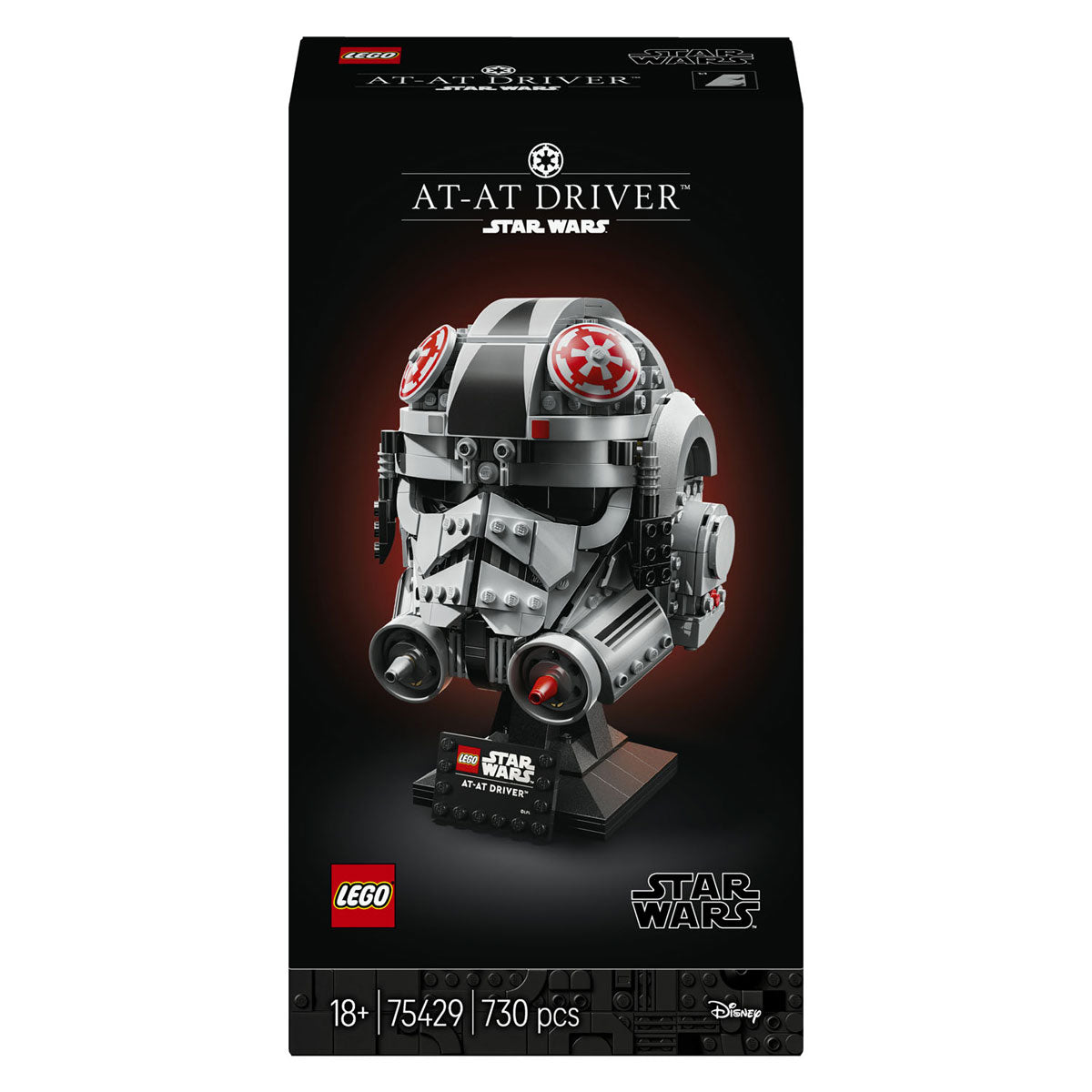 Lego star wars 75429 casque de conducteur at-at