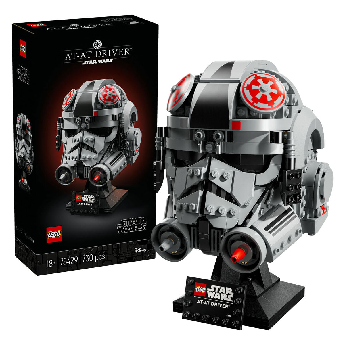 Lego star wars 75429 casque de conducteur at-at