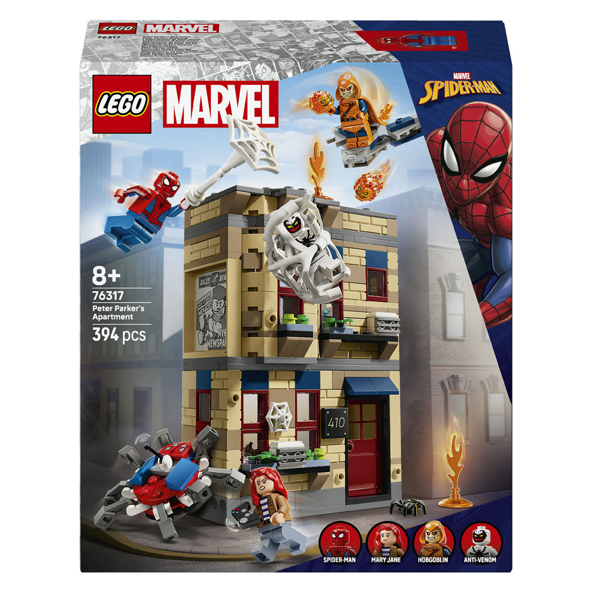 LEGO Marvel 76317 L'appartement de Peter Parker