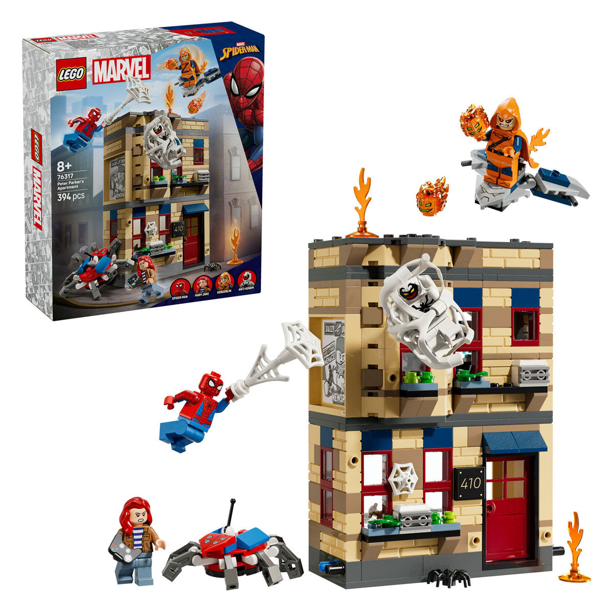 LEGO Marvel 76317 L'appartement de Peter Parker