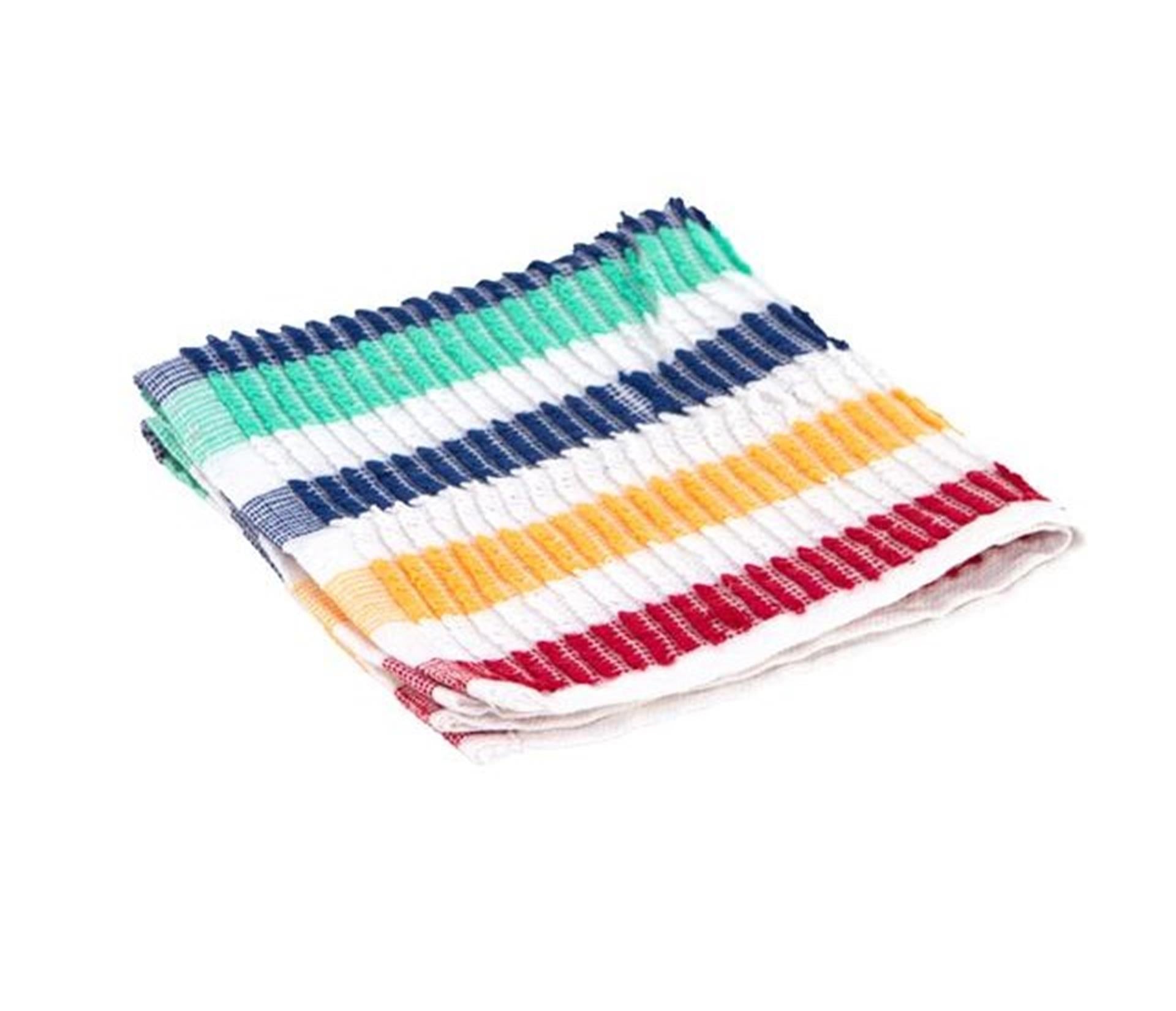 Torchon en tissu éponge Luva env. 35x35 cm, lot de 10