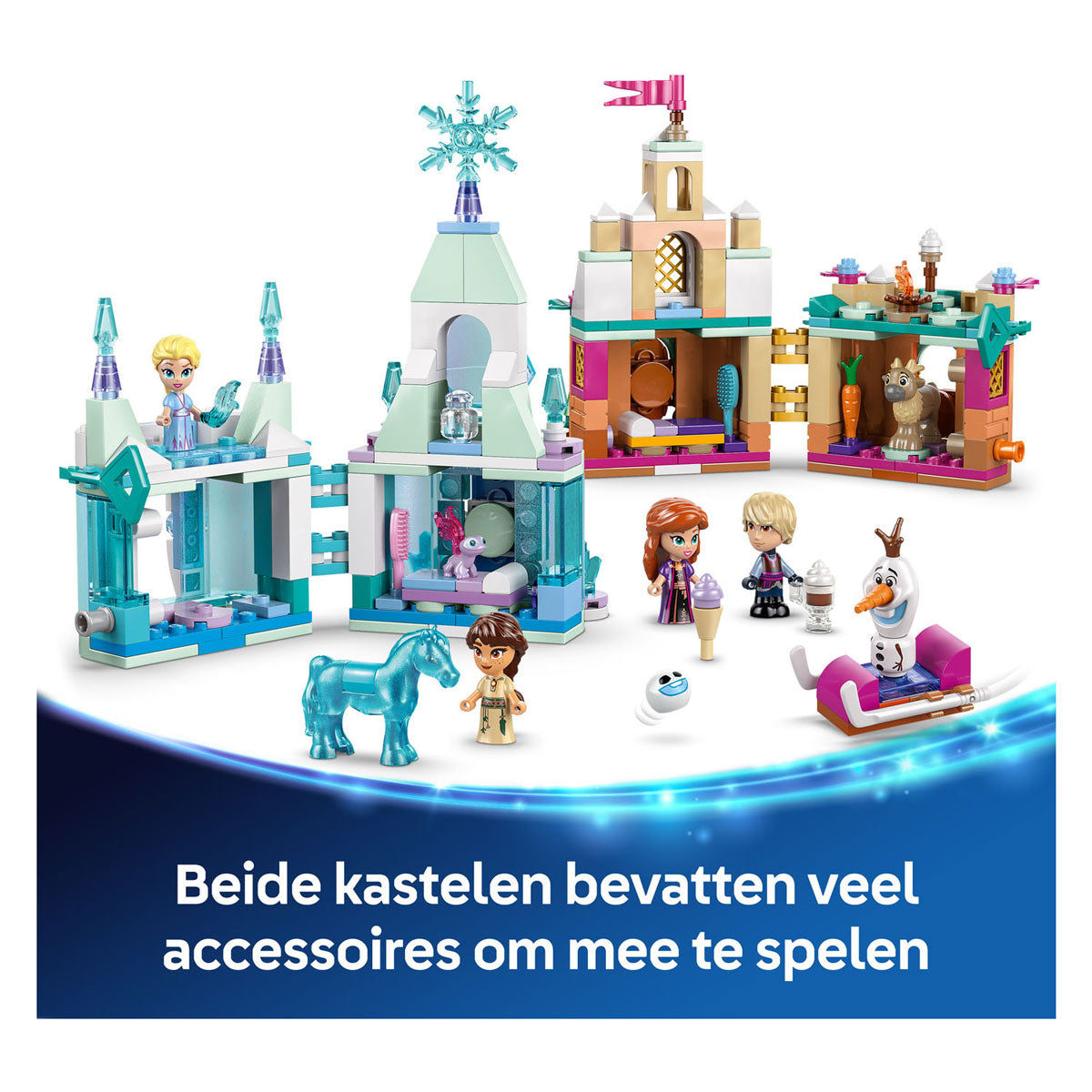 Lego Disney Princess 43278 Mini Château d'Arendelle et le palais de glace d'Elsa