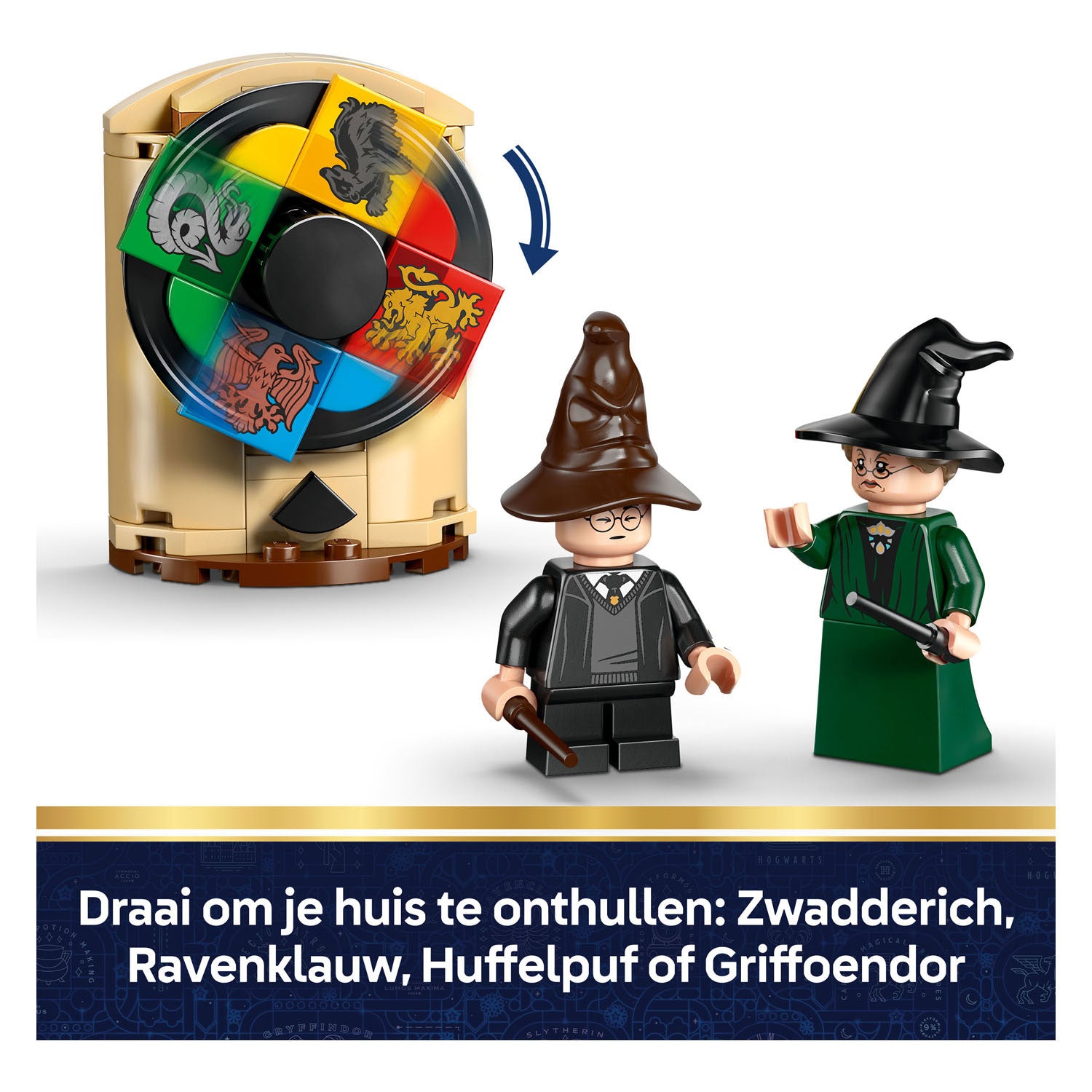Lego Harry Potter tm 76460 La cérémonie du choix du chapeau du château de Poudlard | 2 pièces
