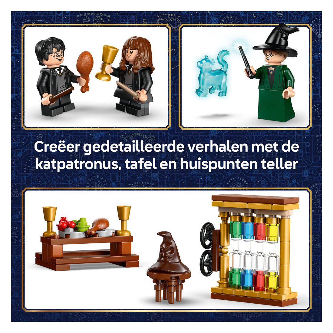 Lego Harry Potter tm 76460 La cérémonie du choix du chapeau du château de Poudlard | 2 pièces
