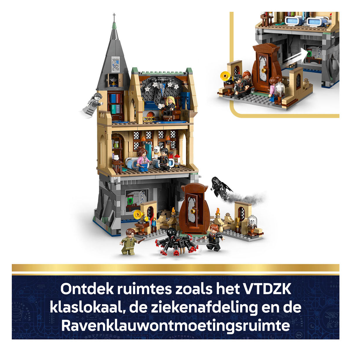 Lego Harry Potter - Château de Poudlard : Jouet de construction de l'infirmerie (76463)