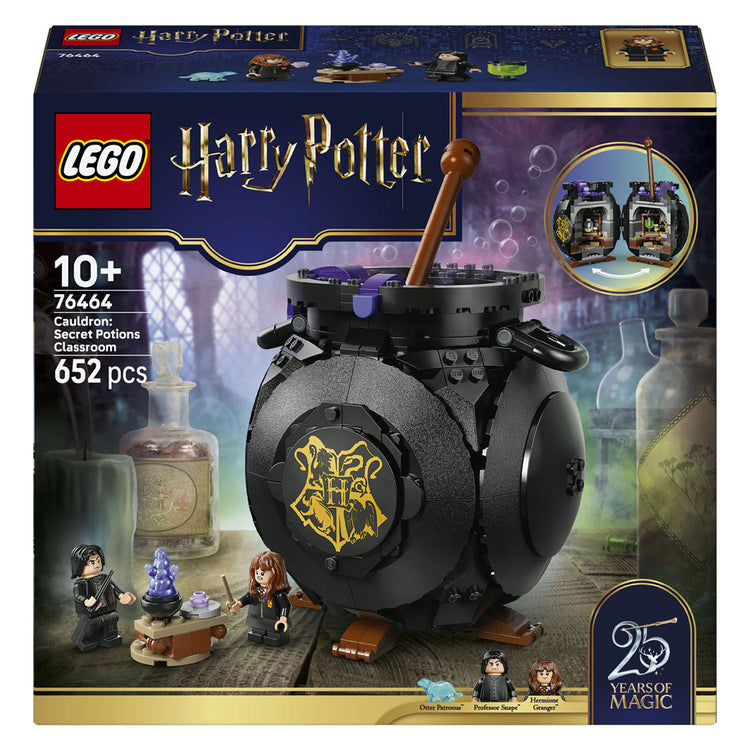 Lego Harry Potter tm 76464 chaudron avec salle de classe de potions secrètes