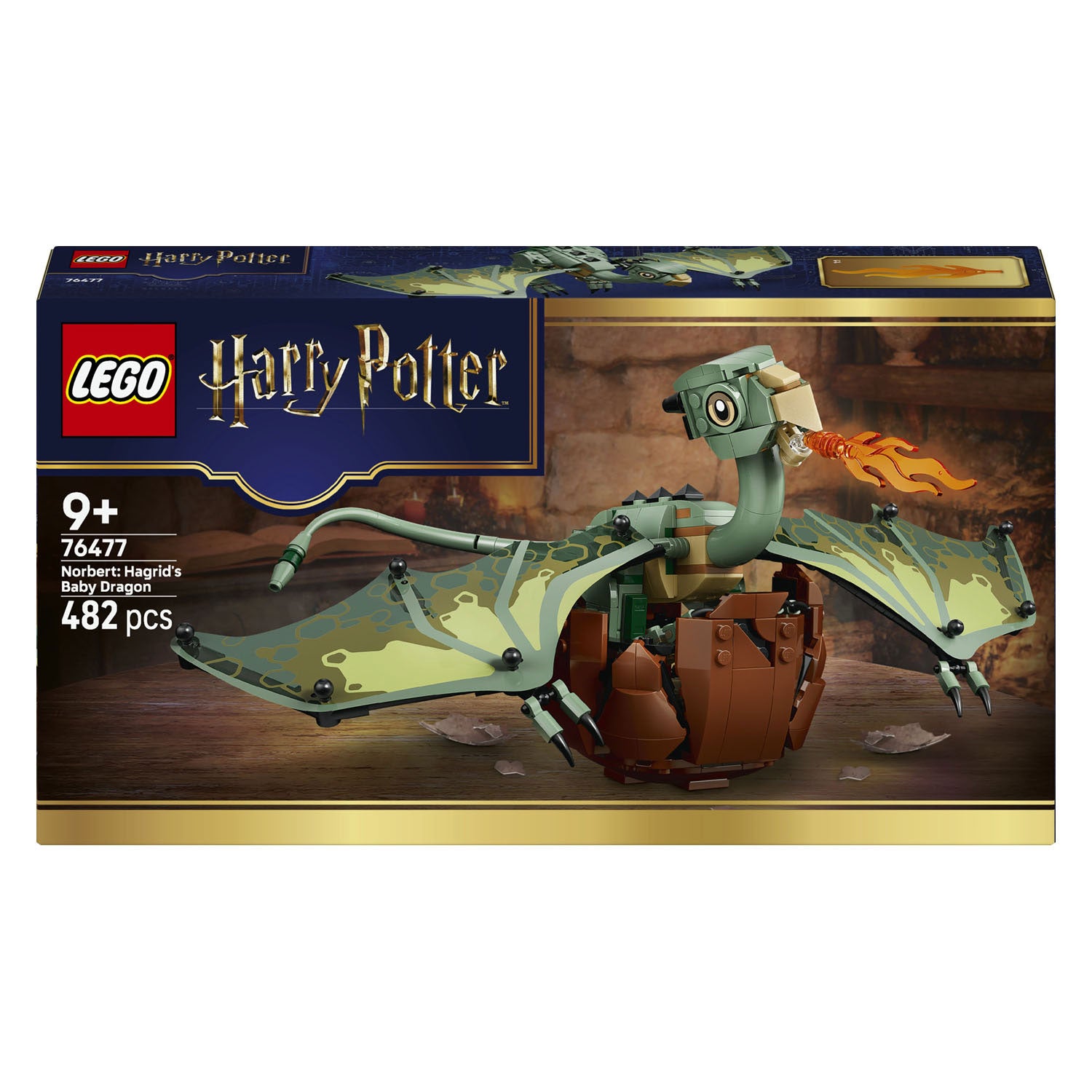 Lego Harry Potter 76477 Norbert : le bébé dragon de Hagrid
