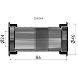 Twist Fit Bas Breach Elvedes pour BB386 Shimano 46 x 86 mm - afbeelding 4