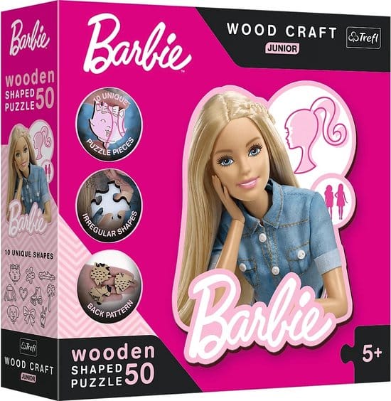 Junior de puzzle en bois avec 50 pièces en bois