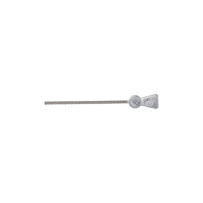 Elvedes Rem Inner Cable Ø1,5 mm 400 mm en acier