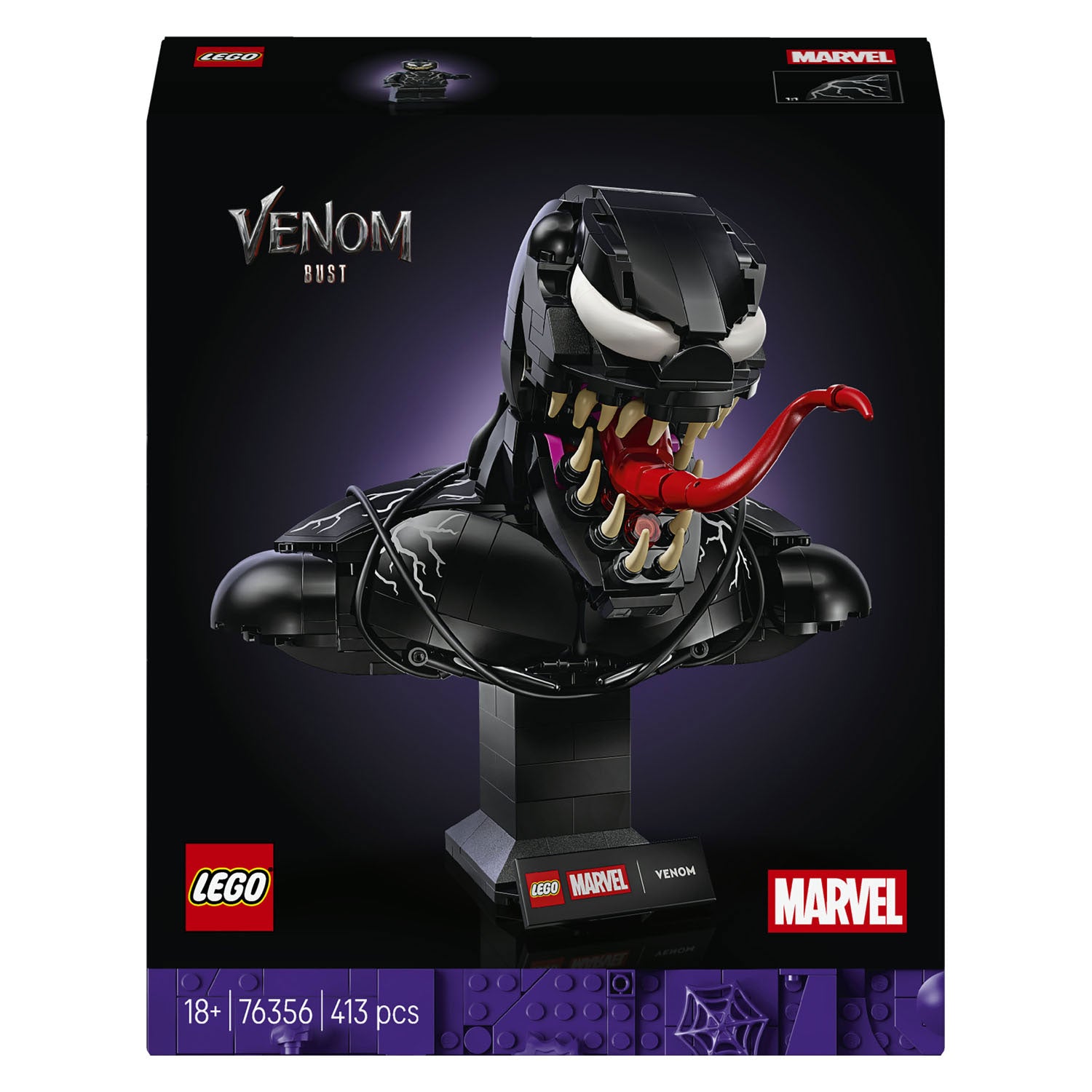 Lego super héros 76356 buste de venin
