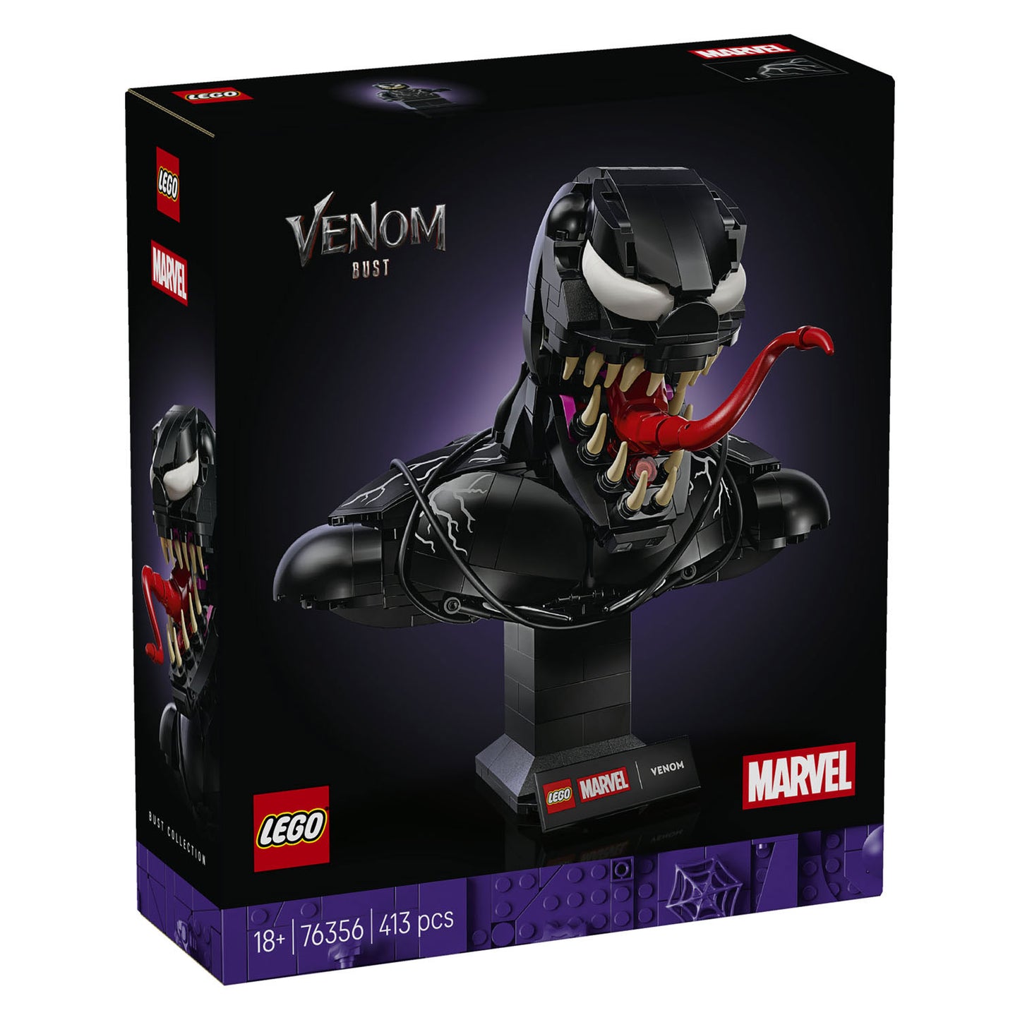 Lego super héros 76356 buste de venin