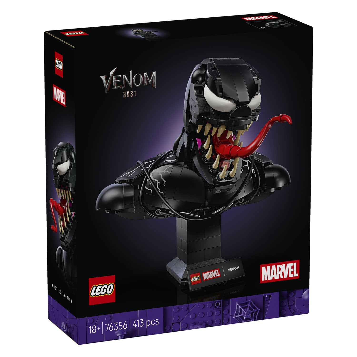 Lego super héros 76356 buste de venin