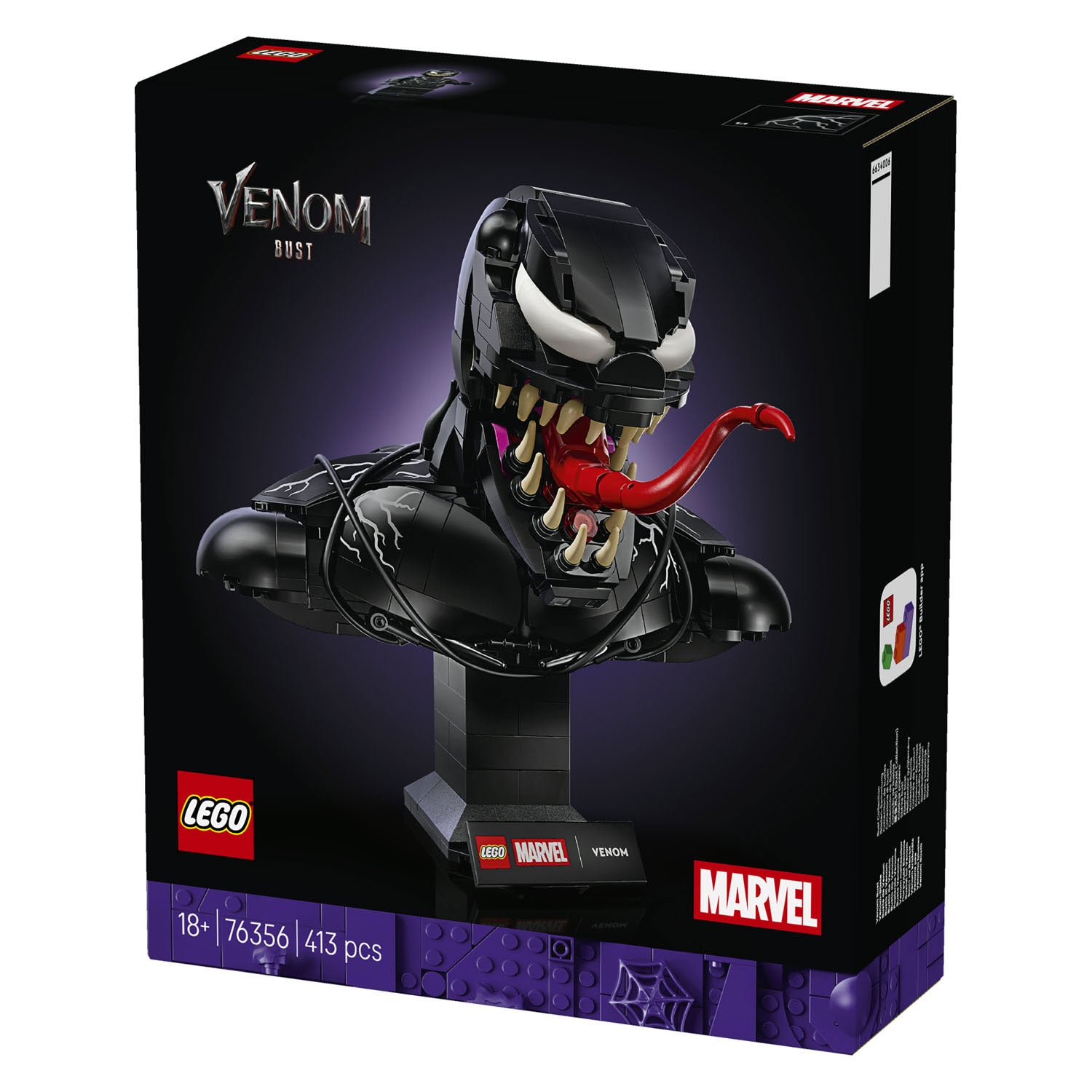Lego super héros 76356 buste de venin