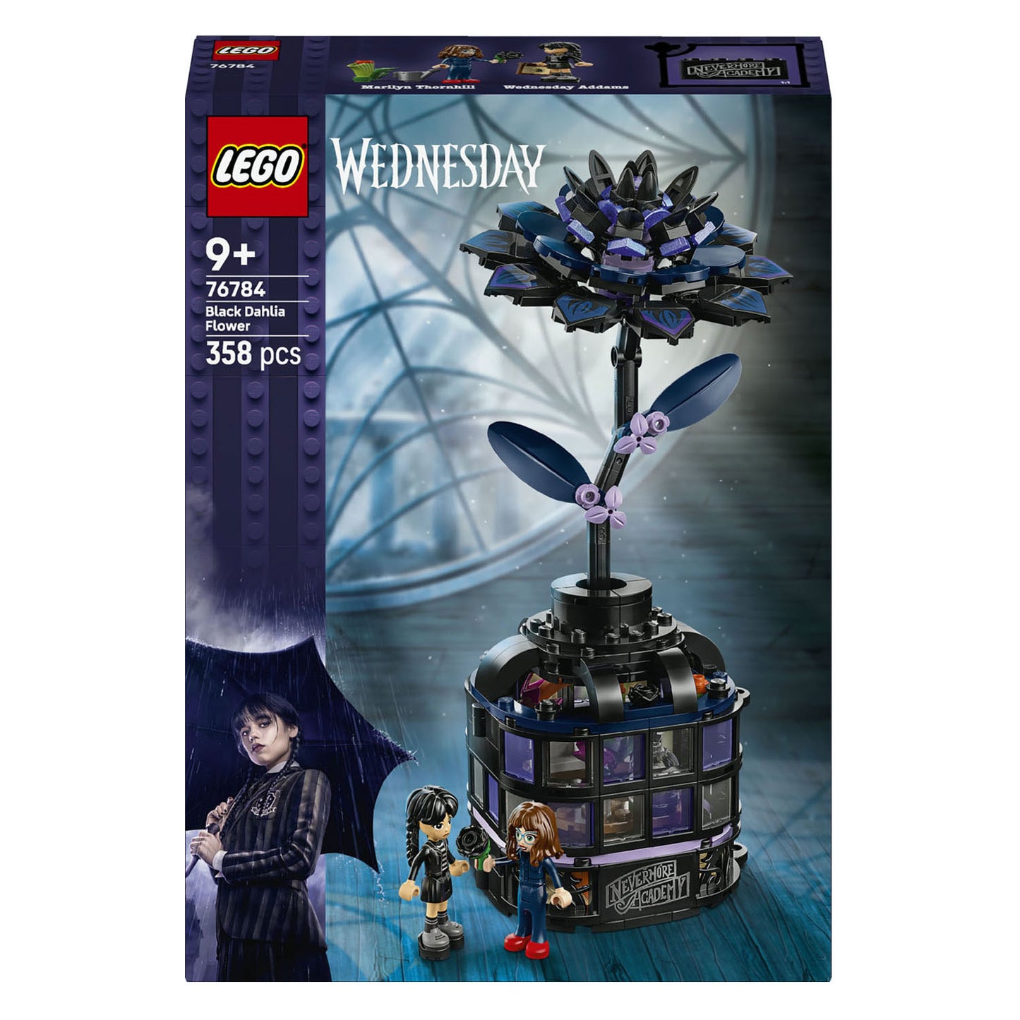 Lego 76784 Dahlia noir du mercredi