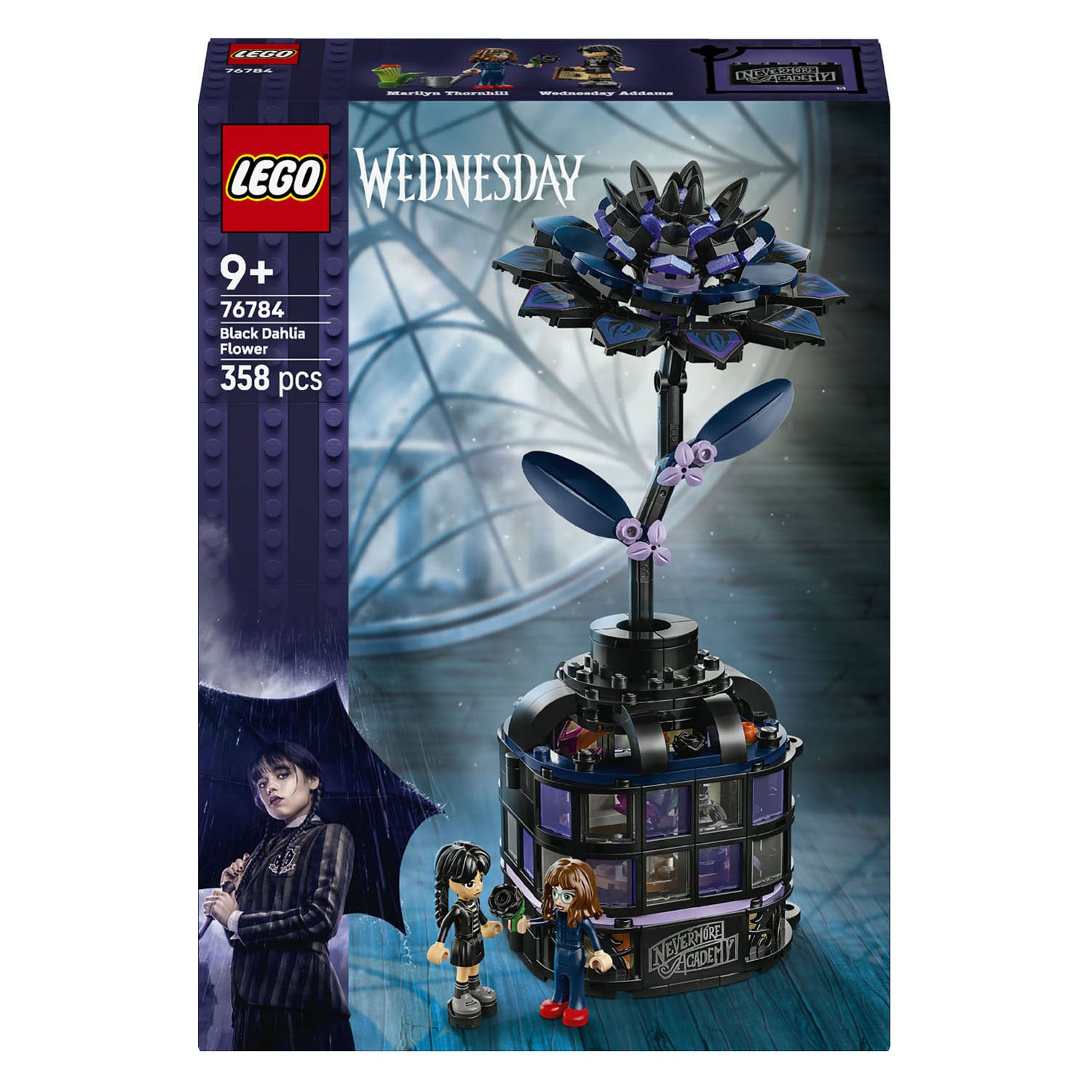 Lego 76784 Dahlia noir du mercredi