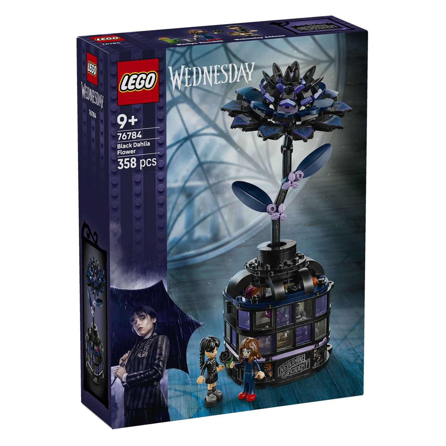 Lego 76784 Dahlia noir du mercredi