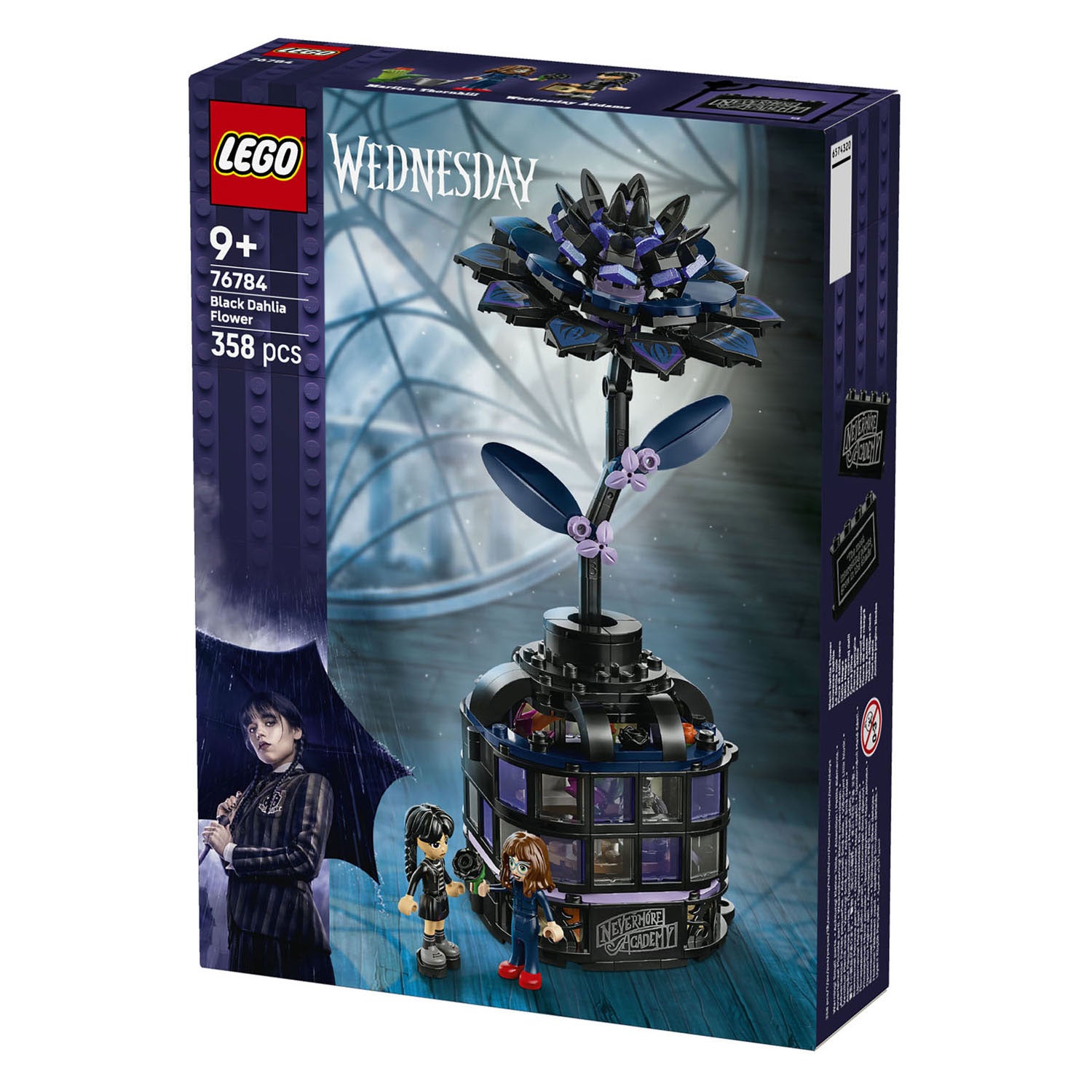 Lego 76784 Dahlia noir du mercredi
