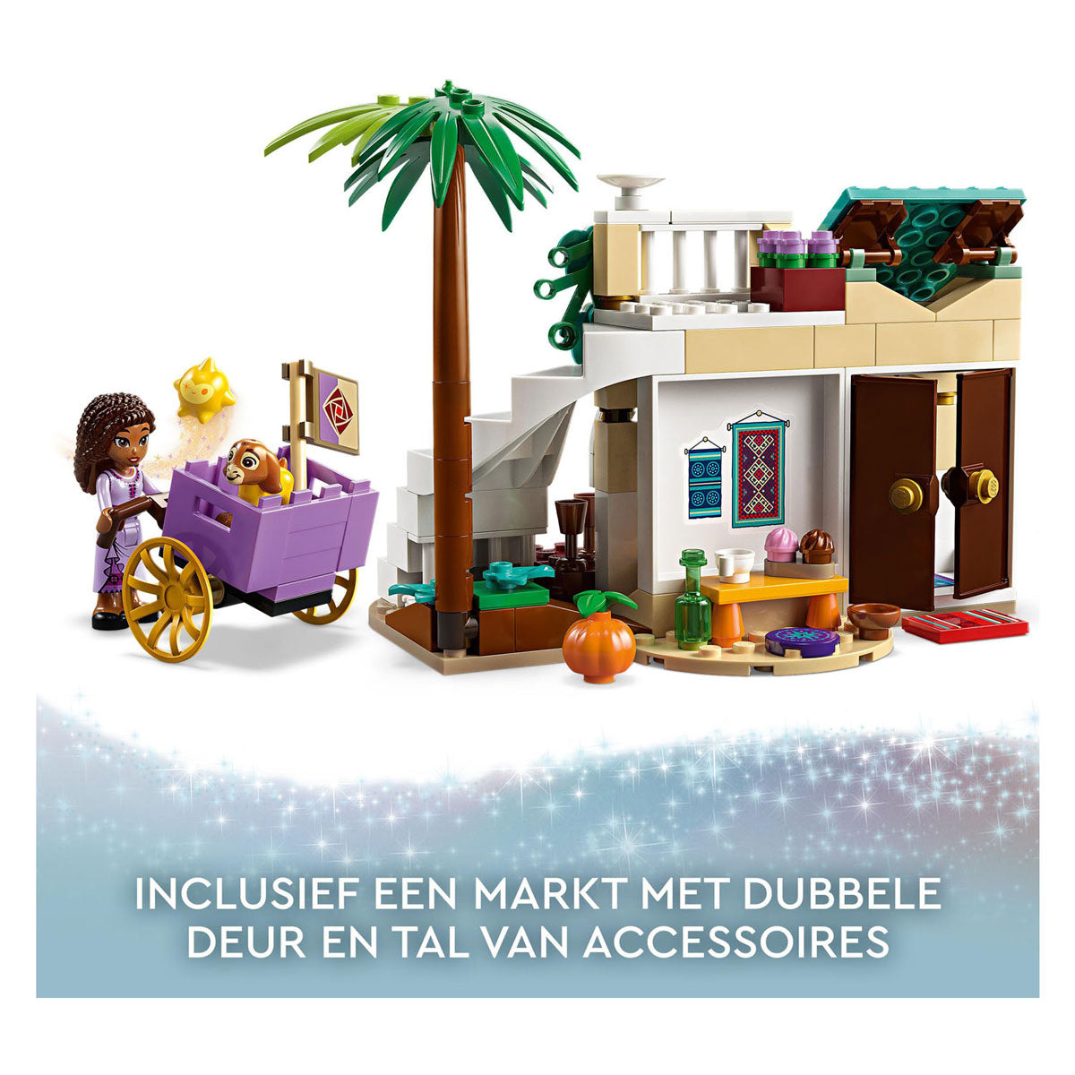 Lego disney - asha dans la ville jouets de construction Rosas (43223)