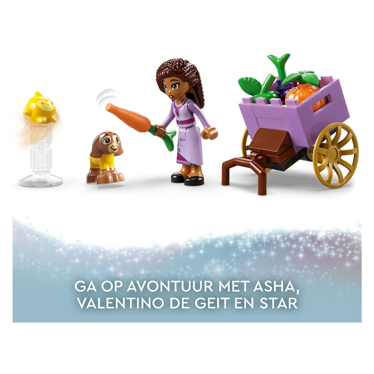 Lego disney - asha dans la ville jouets de construction Rosas (43223)